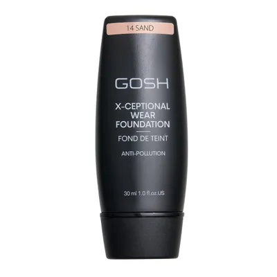 Zdjęcie produktu dla Gosh X-Ceptional Wear Foundation Podkad 14 Sand, 30ml