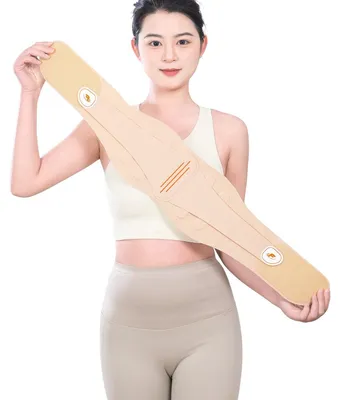 Produktbild von INF Elasthan Lendenstützgürtel atmungsaktiv für Yoga Sommer 5-Wirbel 1 Stück M