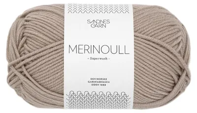 Produktbild von Sandnes Merinoull 50g - Merino-Schurwolle 2550 lys eikenøtt