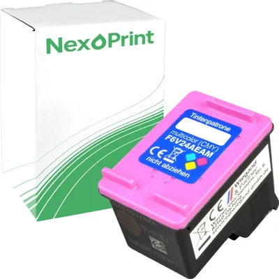 Produktbild von Druckerpatrone kompatibel zu HP F6V24AE 652 mehrfarbig DeskJet Ink Advantage 3777 3776 3775 3638 3636
