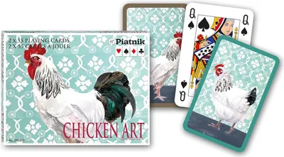 Produktbild von Chicken Art - Spielkarten