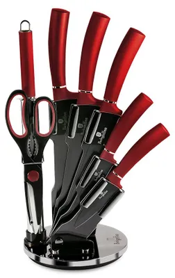 Obrázok produktu pre Súprava nožov Berlingerhaus BH-2562 8 ks Burgundy Metallic Line