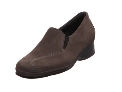 Produktbild von Semler Slipper- Grau Veloursleder Größe: 38 Normal