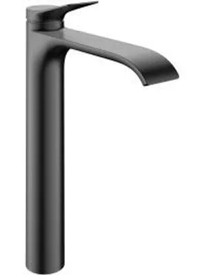 Productafbeelding van Hansgrohe Vivenis, mengkraan voor wastafel, éénhendelbediening, 250 CoolStart, geschikt voor wastafels zonder afvoerunit, geborsteld zwart chroom