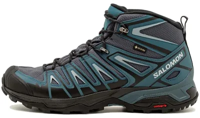 Image de Bottes Salomon X Ultra Pioneer Mid Goretex "Ebony / Stargazer / Quarry" pour Homme