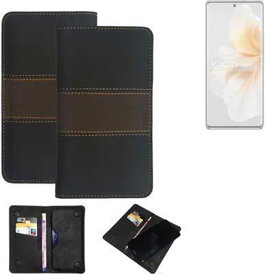 Produktbild von K-S-Trade Hülle Handyhülle kompatibel mit Vivo V40 Lite 4G Schutzhülle Walletcase Bookstyle Tasche Schutz Case Handytasche Wallet Cover Kunstleder