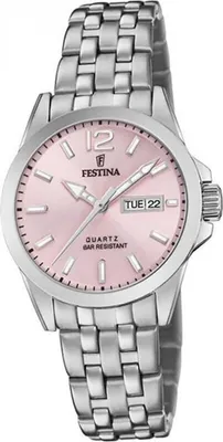 Image de Festina Femme Montre F20455/2 en acier inoxydable Montre bracelet classique argent D2UF20455/2