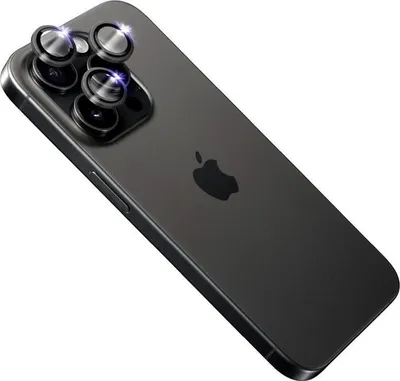 Produktbild von FIXED Armor Sapphire Kamera Glas pro Apple iPhone 15 Pro/15 Pro Max černá