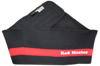 Produktbild von RadMasters, Nierengurt Nierenwärmer Rückenprotektor Rot/Schwarz, Größe:S