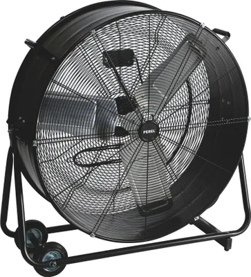 Produktbild von Perel Bodenventilator Ø 75 cm, Trommelventilator, Ventilator groß stark, Windmaschine,