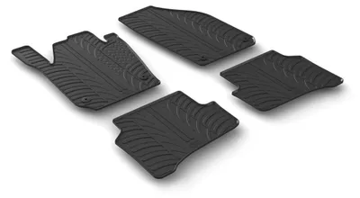 Produktbild von LAMPA Fußmatten Set Gummi für SKODA FABIA (NJ3) Vorne+Hinten
