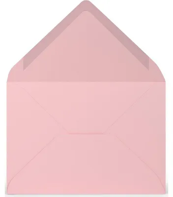 Produktbild von Rössler Papier 220705523 Coloretti Briefumschläge - C6, 5 Stück, rosa