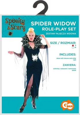 Obrázok produktu pre Kostým pre dospelých Spider Widow veľkosť S