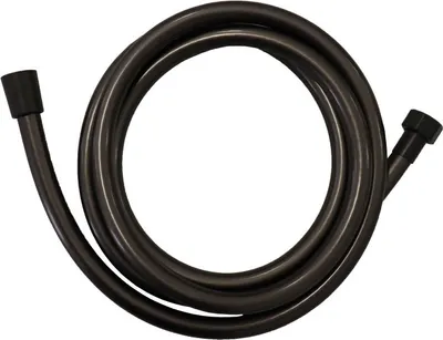 Produktbild von Duschschlauch für Handdusche Exclusiv Anthrazit 2 Meter lang,  Anschlussgewinde G1/2", Bad, Freizeit, Camping