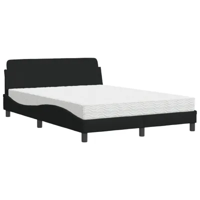 Immagine prodotto di Letto con Materasso Dover Nero 120x200 cm in Tessuto