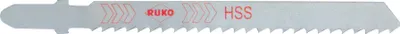 Produktbild von RUKO 5x Stichsägeblatt 8013 HSS blank geschränkt - 3218013