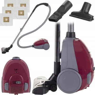 Obrázok produktu pre Tradičný Vysávač Na Koberce S Veľkým Vláknom Výkonný 800W + Vrecká Zdarma