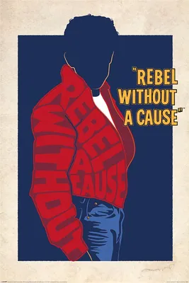 Obrázok produktu pre Plagát Rebel bez príčiny James Dean 61 x 91,5 cm