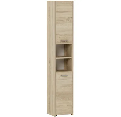 Obrázok produktu pre Kúpeľňová skrinka – regálový stĺpik 40 x 30 cm FRAMIRE L-1 sonoma
