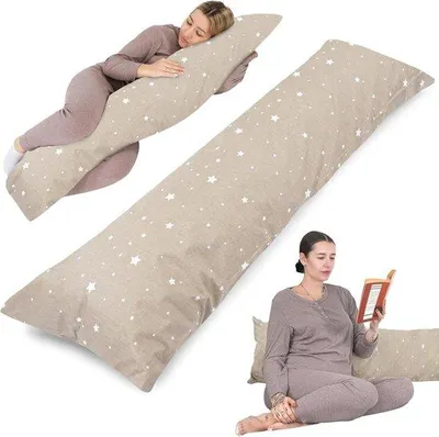 Obrázek produktu pro Boční polštář, XXL, 40 x 145 cm, opěrný polštář pro ženy