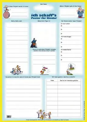 Obrázek produktu pro Ich schaffs-Arbeitsposter