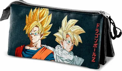 Produktbild von Karactermania Dragon Ball Unity Triple Mäppchen Blau  Mann Blau One Size