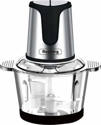 Obrázok produktu pre Rosberg R51111E, 500 W, 3 l, sklenen misa, 2 rchlosti, nerezov oce/ierna
