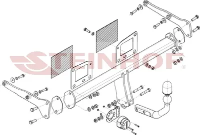 Produktbild von Z545892 Anhängerkupplung passend für AUDI A4 11/2019- starr