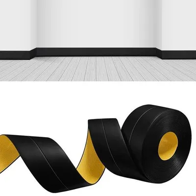 Obrázek produktu pro 6 metrů flexibilní samolepicí měkké PVC dvojité lišty – 18 x 18 mm – vhodné do kuchyně a koupelny