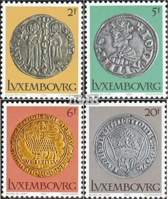 Produktbild von Briefmarken Luxemburg 1980 Mi 1003-1006 (kompl.Ausg.) postfrisch Kulturserie
