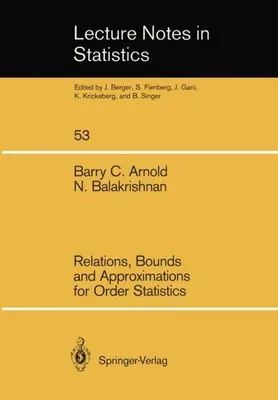 Immagine prodotto di Relations, Bounds and Approximations for Order Statistics