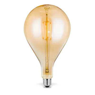 Immagine prodotto di LeuchtenDirekt Filamento LED A160 Vintage 4W = 35W E27 Oro 420lm bianco caldo 2700K DIMMABILE