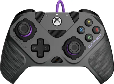Produktbild von PDP 049-006-GY, Gamepad, PC, Xbox One, Xbox Series S, Xbox Series X, Schaltfläche Zurück, D-Pad, Home button, Menü-Taste, Schaltfläche Teilen, Analog / Digital, 2,4 ms, Kabelgebunden