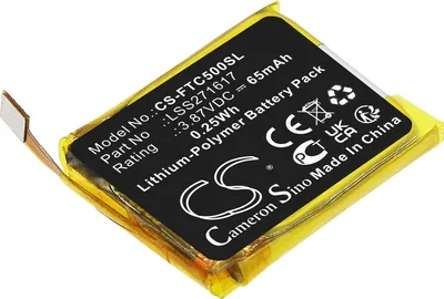 Image de TECHTEK Batterie compatible avec [FitBit] Charge 5 remplace LSS271617