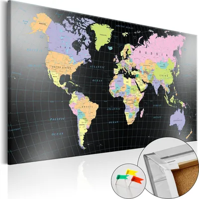 Immagine prodotto di Quadro in sughero non tessuto - Regno umano 120x80 cm carte k-B-0012-p-a