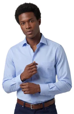Produktbild von Olymp Luxor Hemd bügelfrei hellblau