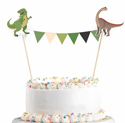 Image de Décoration de gâteau Joyeux dinosaures