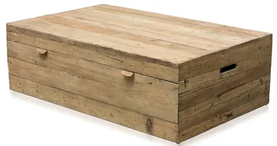 Immagine prodotto di Tavolino da salotto in stile rustico "Casa Padrino", con cassetto, color naturale, dimensioni 130 x 80 x 40 cm