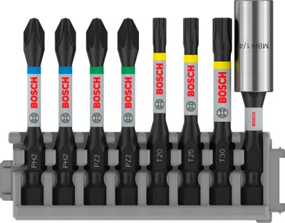 Produktbild von PRO Impact Set mit Standard-Bithalter und Pick and Click-Index, 8-tlg.