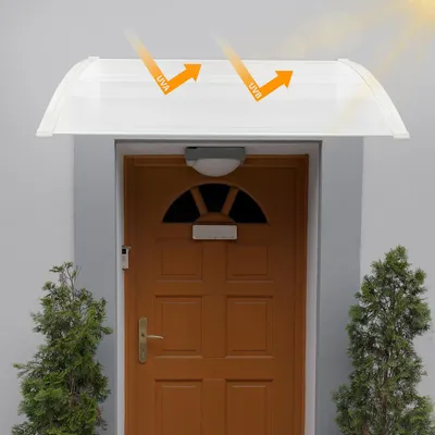 Productafbeelding van Markies voor deuropgang, raammarkies, dakconstructie voor deur, maximaal 15 kg