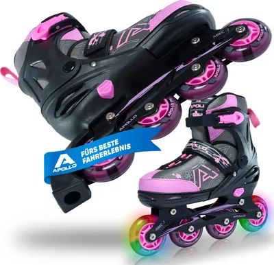 Produktbild von Apollo Champion, größenverstellbare Inline Skate - Pink - Größe L (39-42)