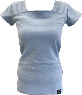 Produktbild von Womboo Beutelshirt - Damen - Größe XXL - Hellblau | Buikdrager