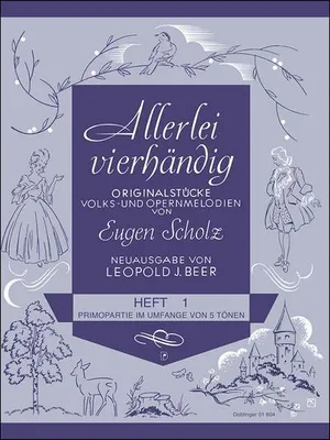 Produktbild von Doblinger Musikverlag Notenbuch für Klavier vierhändig: Allerlei Vierhändig Band 1