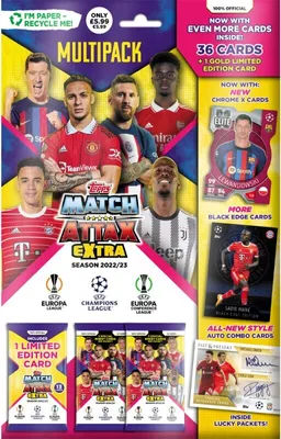 Image de Topps - Champions League EXTRA 2022/23 - Cartes à collectionner - 1 Multipack