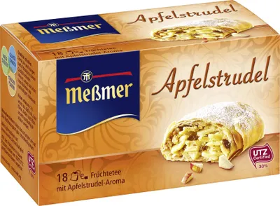 Produktbild von Meßmer Kuchentee 18er - Apfelstrudel 18X2,25g