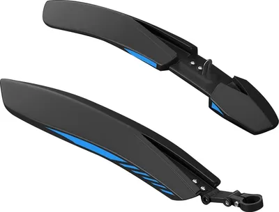 Produktbild von Stück Fahrrad-Schutzbleche, reflektierend, wasserdicht, leicht, universell, 24/26/27,5 Zoll, MTB, Mountainbike, Rennrad, vorne und hinten, Schmutzfänger, Fahrradzubehör