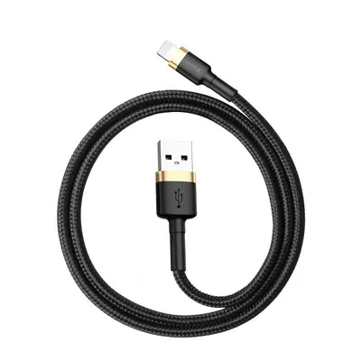 Immagine prodotto di Baseus Cafule Cavo da USB a Lightning 2A 3m - nero oro
