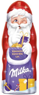 Produktbild von Milka Weihnachtsmann Alpenmilch 90g