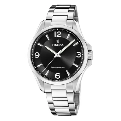 Produktbild von Festina Herren Uhr Luxus Edelstahl Armbanduhr silber UF20656/4