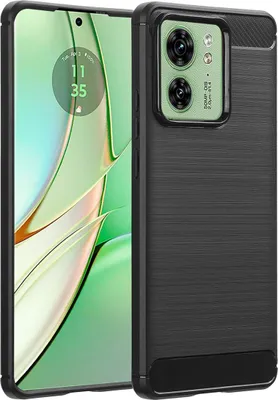 Productafbeelding van imoshion Brushed Backcover voor de Motorola Edge 40 - Zwart